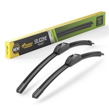 24" and 19" Silicone Windshield Wiper blades Replacement for HOOK