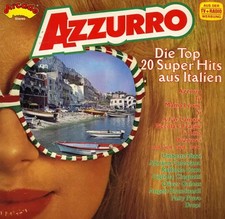 LP Adriano Celentano a.o. Azzurro Die Top 20 Super Hits Aus Italien NEAR MINT