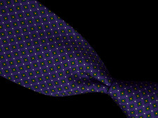 LNWOT Brooks Brothers Purple Green Gold White Ditsy Neat Floral Silk Neck Tie