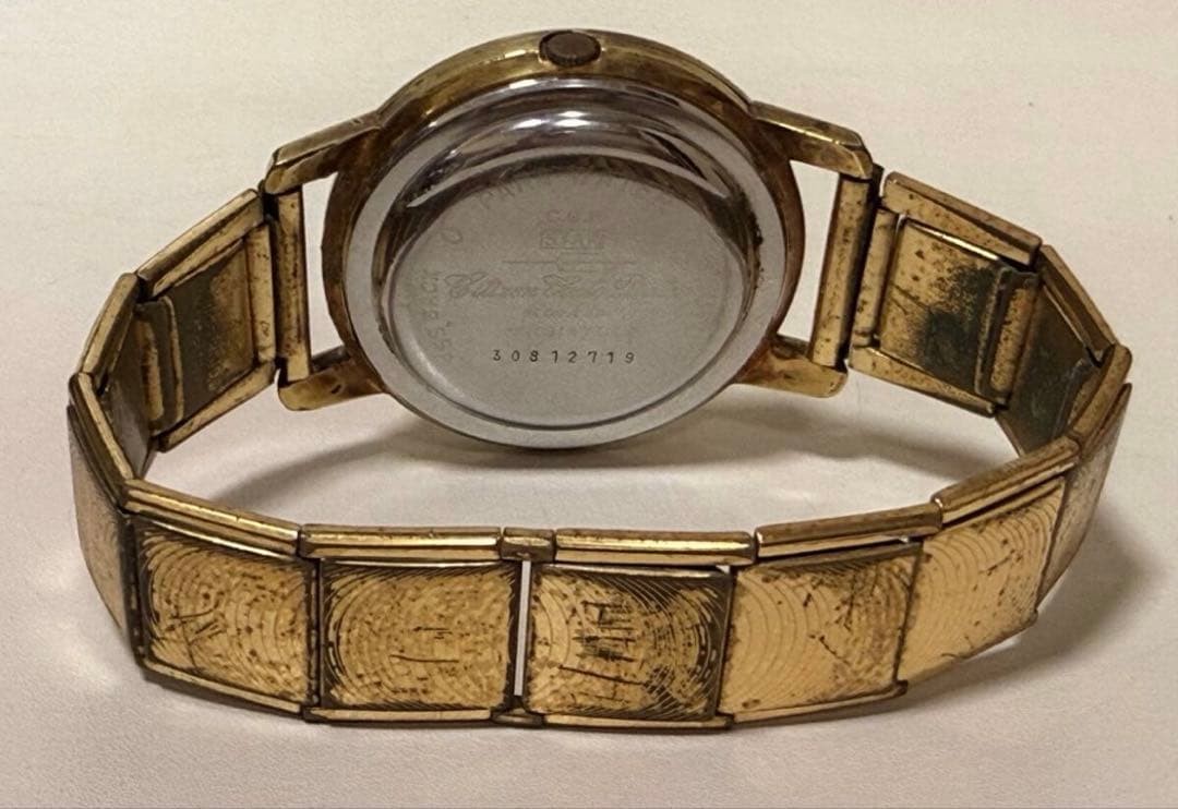 Citizen Auto Dater Rookie Timepiece Wristwatch Vintage Gold Tone Mens image 6