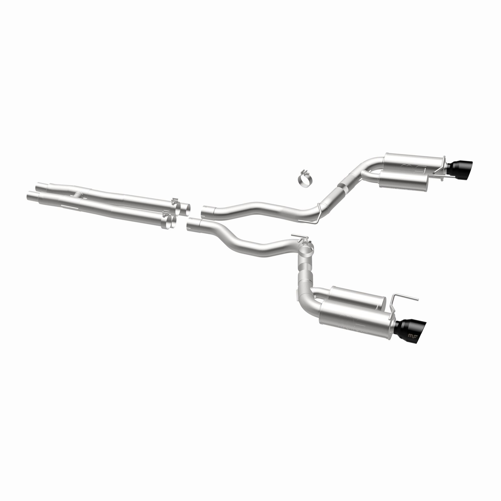 Exhaust System Kit for 2024-2025 Ford Ford GT Premium 5.0L V8 GAS DOHC