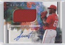 2022 Panini Chronicles Origins Rookie Jumbo Material 65/99 Joan Adon Auto 0i8b