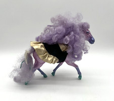 Vintage Kenner Fashion Star Fillies Joelle Purple Horse Teal Hooves With Outfit