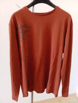 Herren Pullover Lerros XL Rot Langarm Baumwolle
