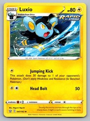 Luxio 047/163 Uncommon Battle Styles Pokemon TCG