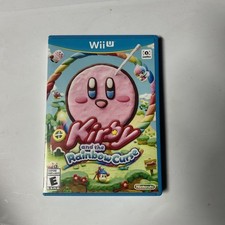 Kirby and the Rainbow Curse (Nintendo Wii U, 2015) Good Condition