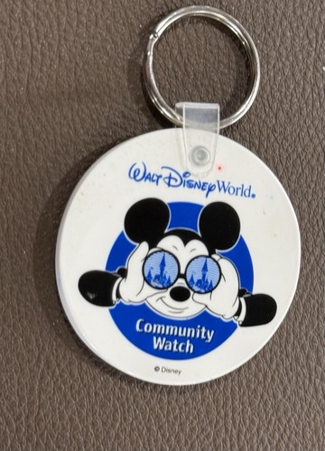 RARE! Walt Disney World Community Watch Key Chain See Something Say Something