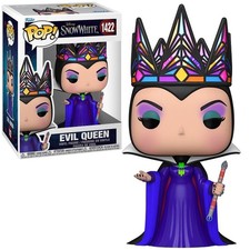 Funko POP! Figura Vinilo Disney Reina Malvada (Vestido Púrpura/Negro) Blancanieves #1422