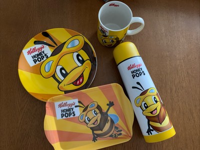 Kellogg s Honey Pops 4 teiliges Set - Neu