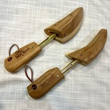 Boot Barn Western Wooden Shoe Or Boot Trees Spring Tension Size Large - w/ Logo