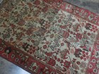 Authentic HandMade Vintage Turkish Pictorial Tree Of Life Bohemian Rug 2.9x4 — photo 9