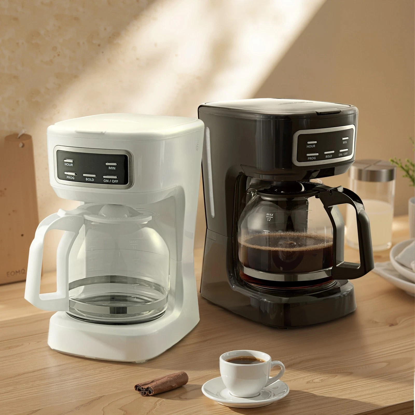 Mainstays 12-Cup Black Programmable Drip Coffee Maker- Fast Shipping alternate view 6