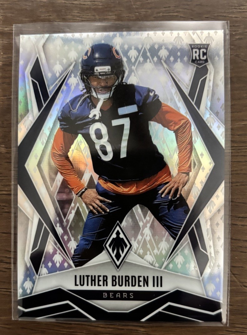 2025 PANINI PHOENIX SILVER PRIZM #196 LUTHER BURDEN III RC #’D 116/149
