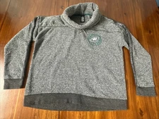 Philadelphia Eagles NFL Team Apparel Pullover Turtleneck Sweater Size Womens XL