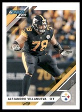 ALEJANDRO VILLANUEVA #217 2019 Donruss Pittsburgh Steelers NM