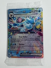 Pokemon Prismatic Evolutions Glaceon ex 026/131 Surprise Box Stamped *SEALED*