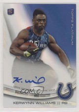 2013 Topps Platinum Auto Rookie Refractors Kerwynn Williams #A-KW Auto 2u3