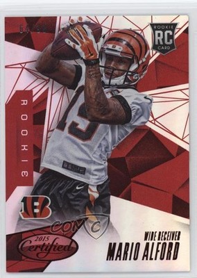 2015 Certified Rookies Mirror Red 64/99 Mario Alford #169 Rookie RC 1k9