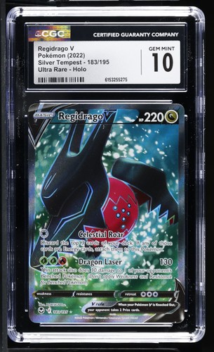 Regidrago V graded CGC 10 for sale on eBay