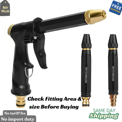 #ad High Pressure Car Wash Water Gun Spray Nozzle Portable Washer for Auto $5.39