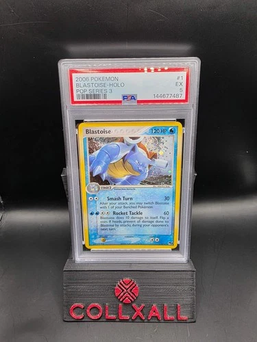 Blastoise Holo POP SERIES 3 #1 PSA 5