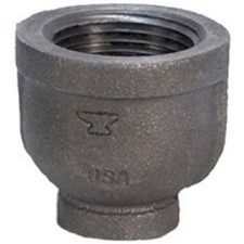 Anvil 8700134151, Malleable Iron Pipe Fitting, Reducer Coupling, 3/4" x 1/2" NPT
