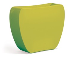 Fioriera Heart Verde in Polimero Monacis - Cm 100X30X80 H