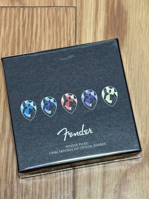 Fender Final Fantasy XIV Crystal Shards Gitarren-Plektrum-Set 5 Stück...
