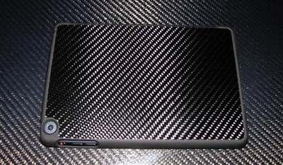 Suitable for Apple iPad Mini iPad real carbon luxury protective cover case with smart 