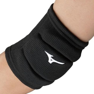 Mizuno V2MYA100 Volleyball Elbow Supporter Padded Unisex Black White 1 Pc