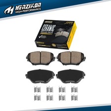 Front Ceramic Brake Pads W/Hardware For 2001 2002 2003 2004 2005 Toyota RAV4 New