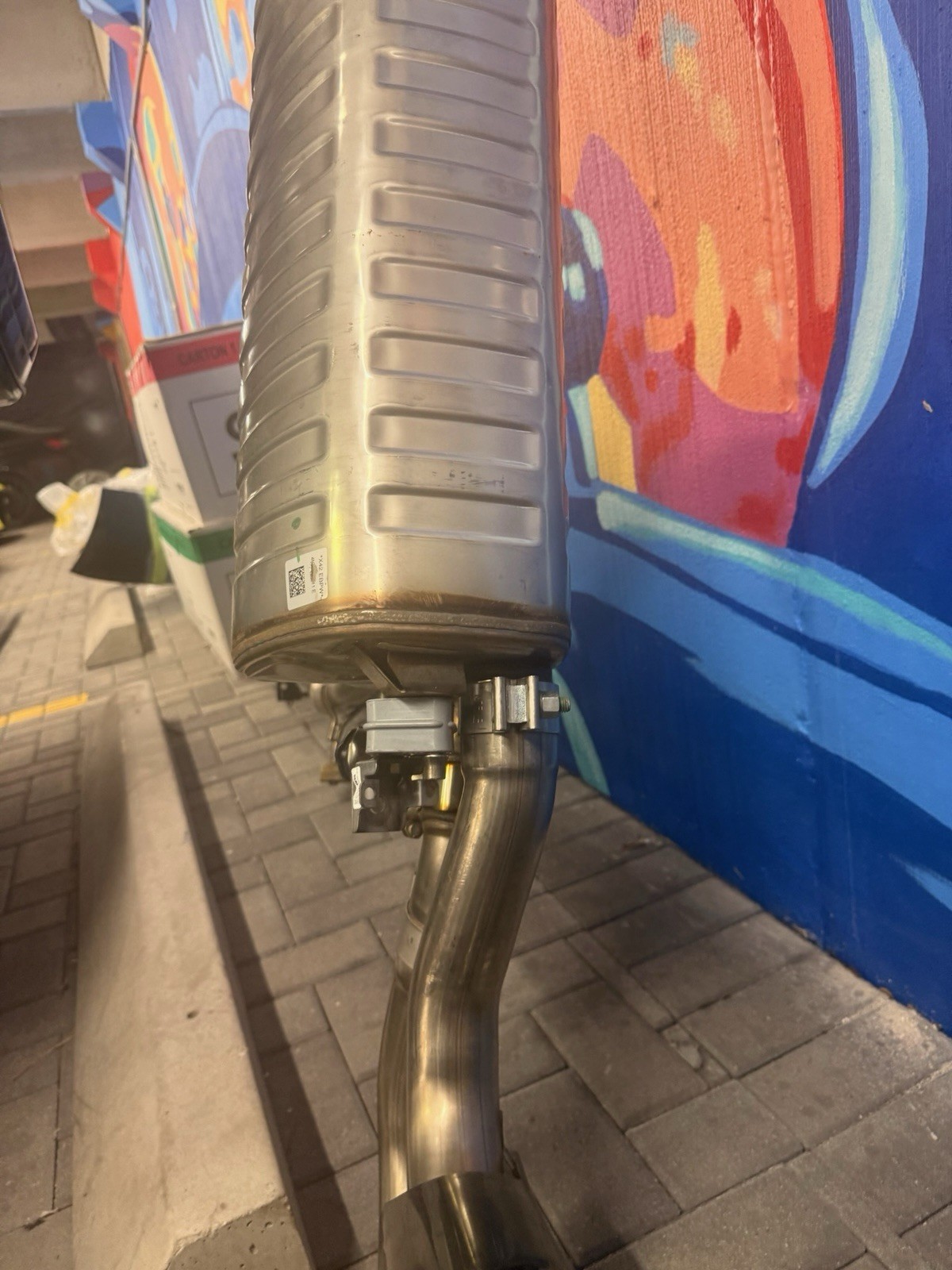 2018-2022 Lamborghini urus exhaust Used Like New With Black Tips