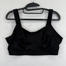 Soma Sport 38DD Max Support Wireless Activewear Sports Bra Black