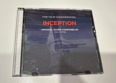 Inception Original Score Composed By Hans Zimmerman FYC CD