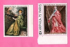 FRANCE - 1973 - YT 1765/1766**MNH - BDF - OEUVRES D'ART - COTE 3€