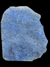DUMORTIERITE SLAB - 216g UNPOLISHED  Lapidary Cabbing Rough Rock Mineral Blue