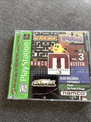 Namco Museum Vol. 3 (Sony PlayStation 1, 1996) Complete and Tested