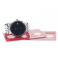 OMEGA DEVILLE PRESTIGE 424.10.37.20.01.001 37mm SS Black Dial Automatic #C1998