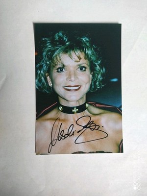 USCHI GLAS : TOLLES FOTO MIT AUTOGRAMM  10 X 15.DAS TRAUMHOTEL SCHAUSPIELERIN.#3