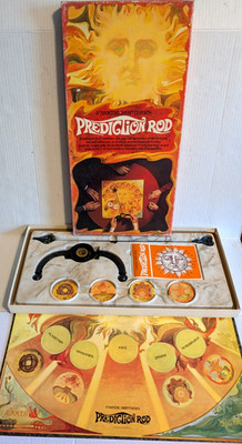 Vintage 1970 Parker Brothers Prediction Rod Game - Test Your Psychic Power