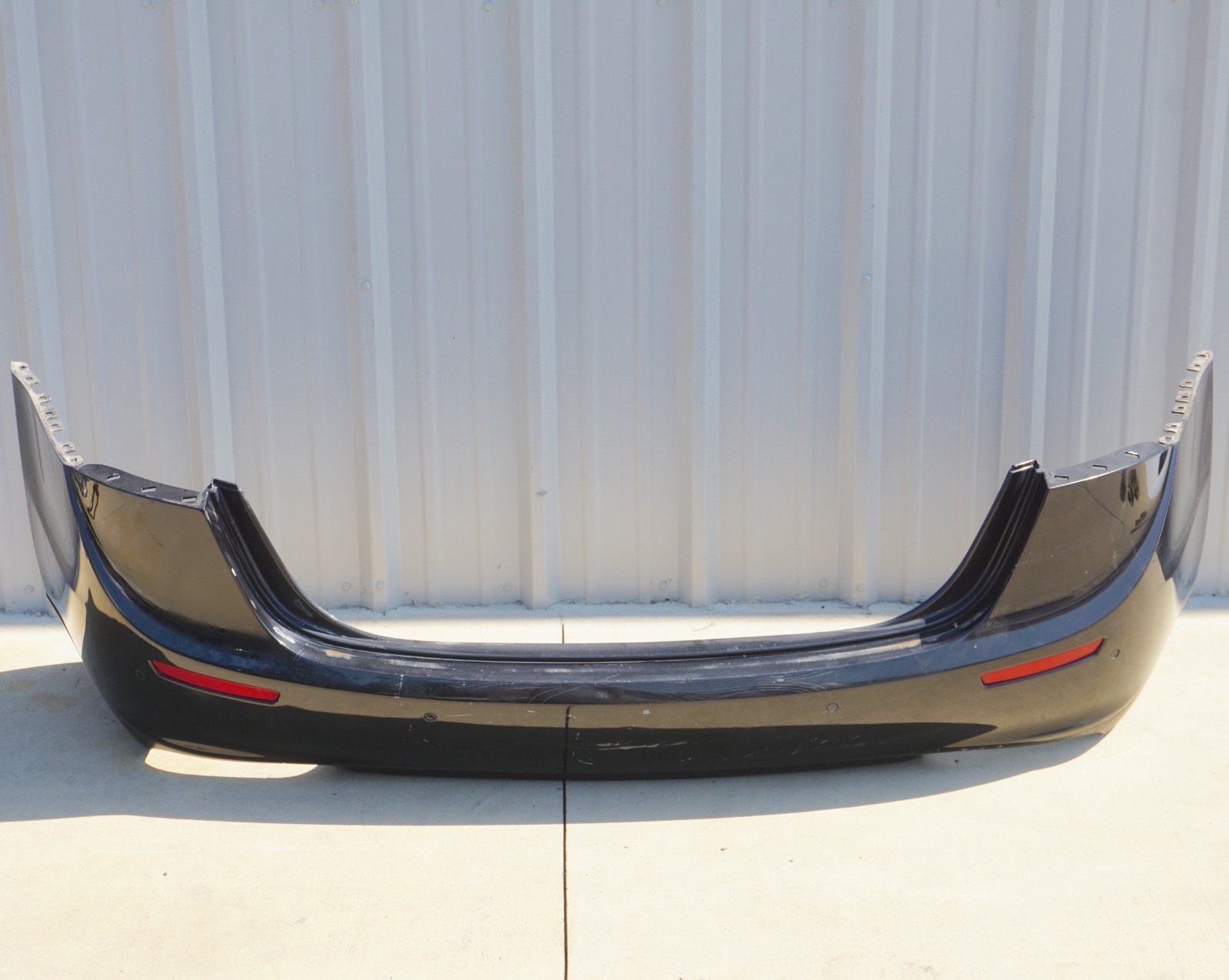 Maserati Ghibli 2014-2017 Rear Rear bumper Black