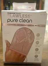 Finishing Touch Flawless Facial Mitt Makeup Remover, Pure Clean 7-Day