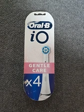 NIP Oral-B iO Gentle Care Replacement Brush Heads White 4 Pack Sealed