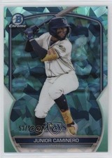 2023 Bowman Chrome Sapphire Prospects Aqua 53/99 Junior Caminero #BCP-162 1k9t