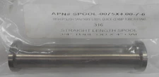 APN 0075x4.00-7-6 Spool High Polish Sanitary Quick Clamp Tube fitting 316SS