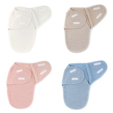 Baby Swaddle Wrap Sleeping Bag, Soft Knitted Fleece Newborn 0-3 Months New Style