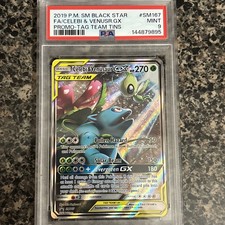 Celebi & Venusaur GX SM167 Holo PSA 9 Promo Card Sun and Moon Team on eBay