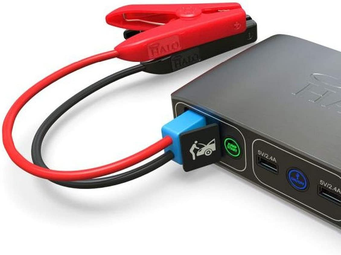 Bolt Mini Jumper Cables | Spark Proof Clamps, Easy-To-Use Replacement Cables for