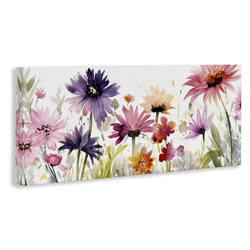 Pink & Purple Blossoms Canvas Wall Art by Ziwei Li - Picture 3 of 7