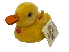 2000's STEIFF Yellow Duck COSY PICCY 13 cm Plush Doll 091162 NEW with TAGS